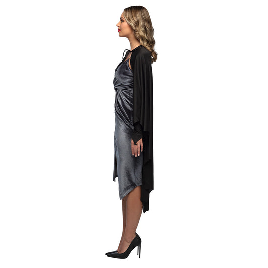 Costume Vampire Femme avec Cape Ailes de Chauve-Souris