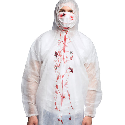 Costume Zombie Infirmier Tachée de Sang Adulte