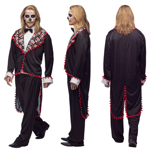 Déguisement Squelette Mariachi Luxe - Costume Adulte Halloween