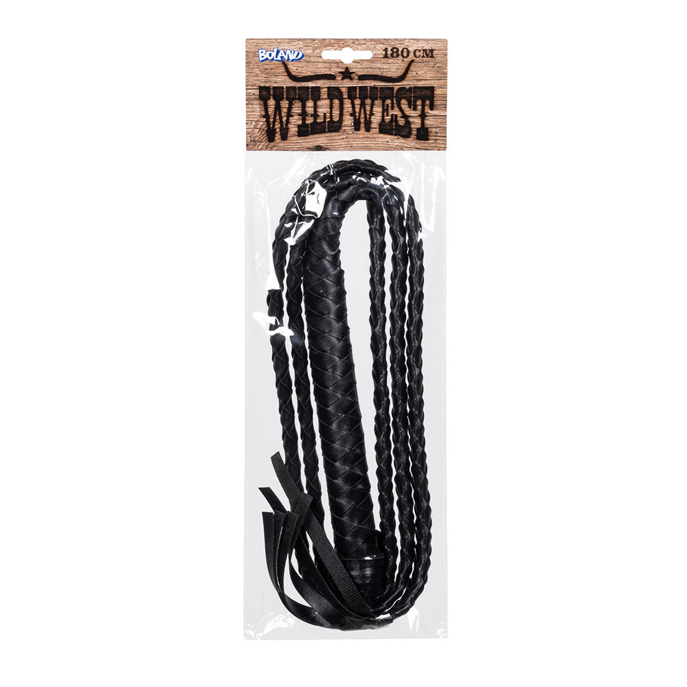 Fouet Western 180 cm - Accessoire Cowboy Authentique