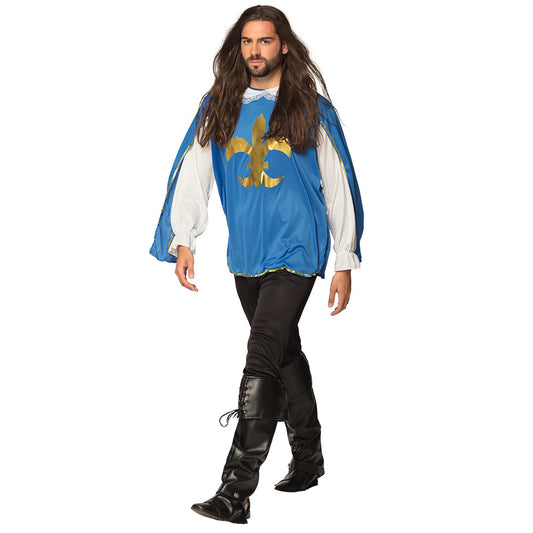 Guêtres Pirate Noir Cuir - Accessoire Déguisement Adulte