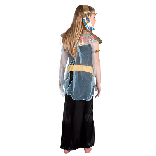Déguisement Égyptienne Enfant - Costume Cléopâtre avec Cape