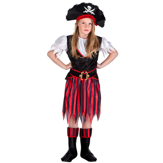 Déguisement Pirate Fille - Costume Complet avec Chapeau