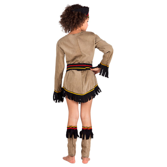 Déguisement Indienne Enfant - Costume Amérindien Fille