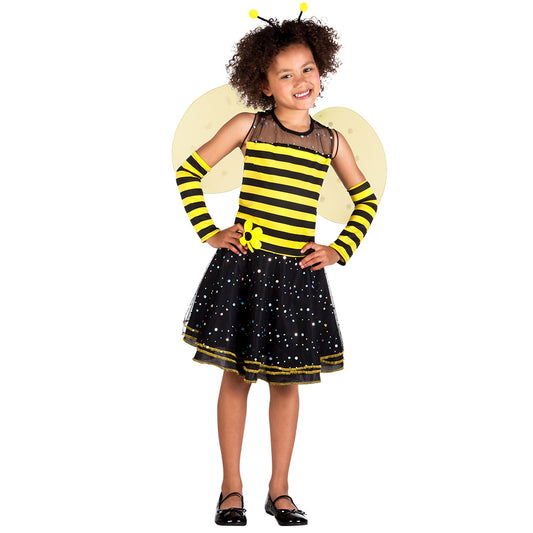 Déguisement Abeille Enfant - Costume Complet avec Ailes