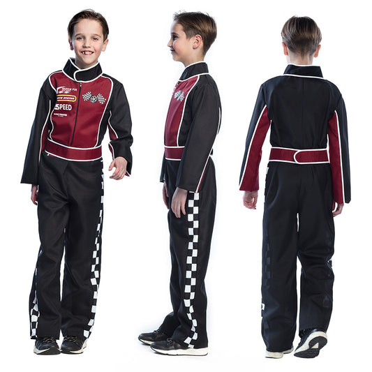 Déguisement Pilote de Course Enfant - Combinaison Racing Style