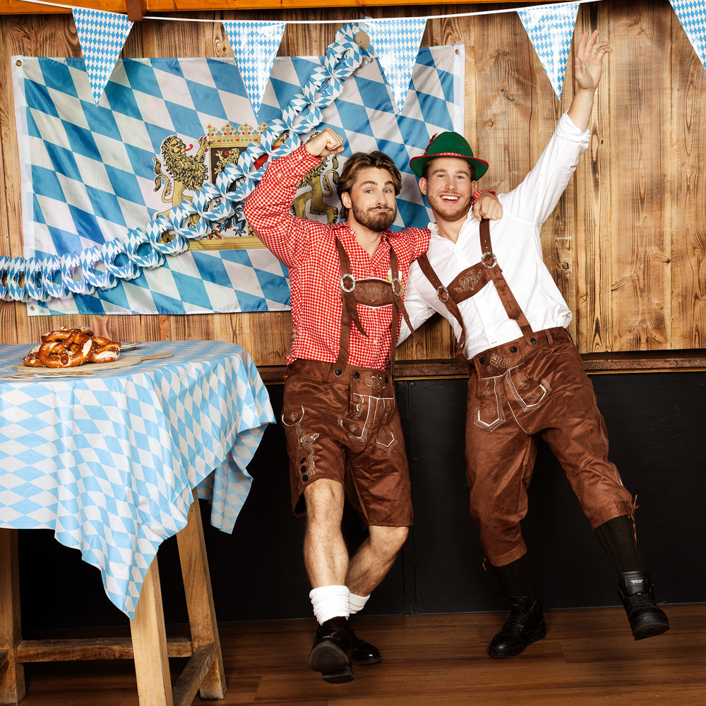 Costume Traditionnel Bavarois Homme - Lederhosen Complet