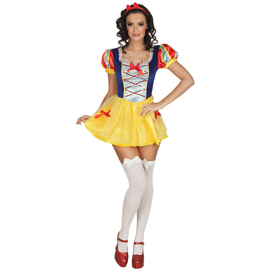 Déguisement Blanche-Neige Adulte - Costume Princesse Conte