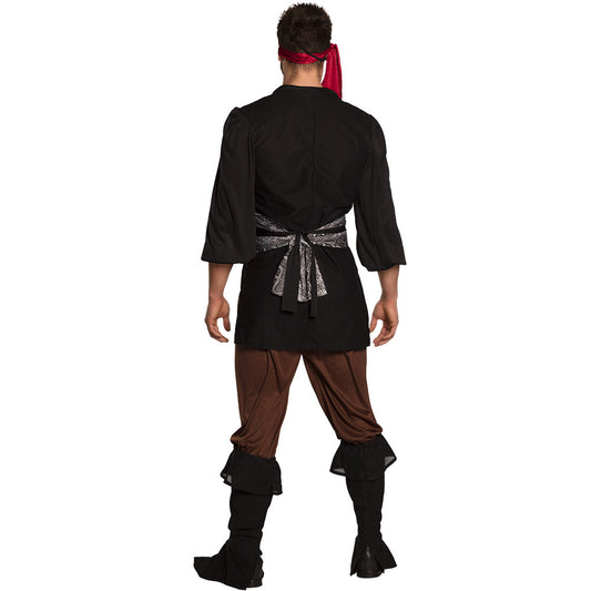 Déguisement Pirate Noir - Costume Adulte Complet avec Accessoires