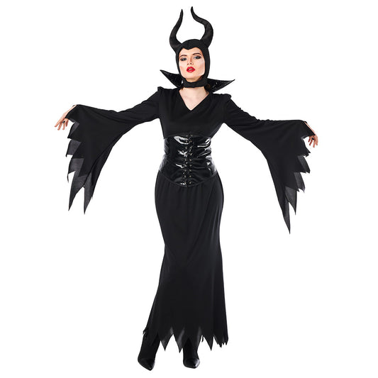 Déguisement Maléfique - Costume Sorcière Noir Femme