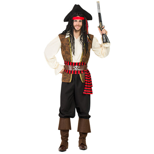 Déguisement Pirate Homme Capitaine Crochet Luxe