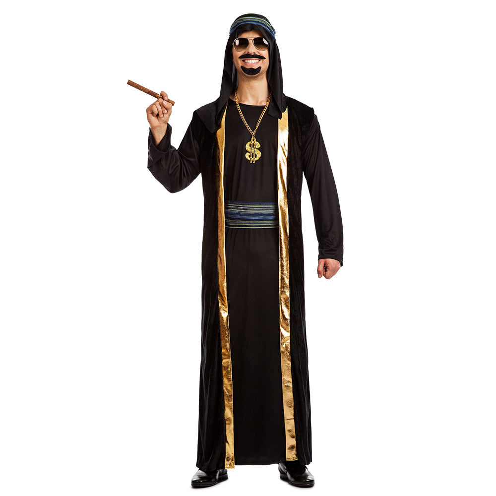 Déguisement Cheikh Arabe Luxe - Costume Oriental Adulte
