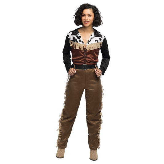 Déguisement Cowgirl Fringe Western Femme Adulte