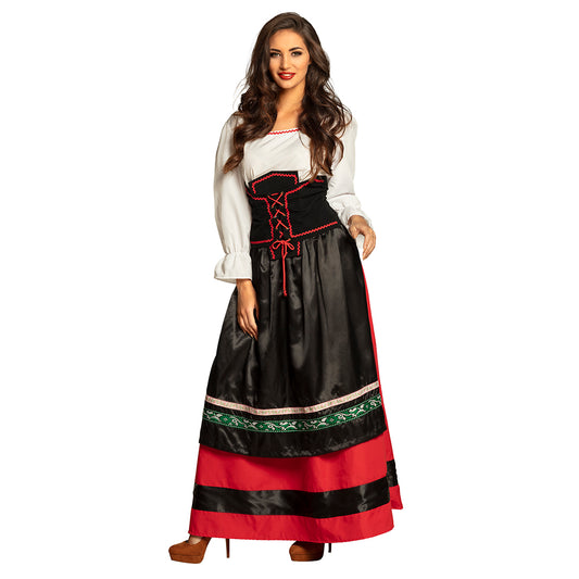 Costume Dirndl Bavarois Femme - Robe Traditionnelle Allemande