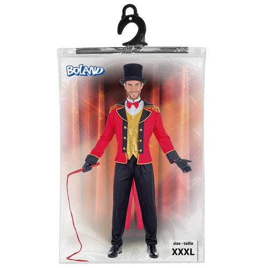 Costume Maître de Cérémonie Cirque Ringmaster Luxe