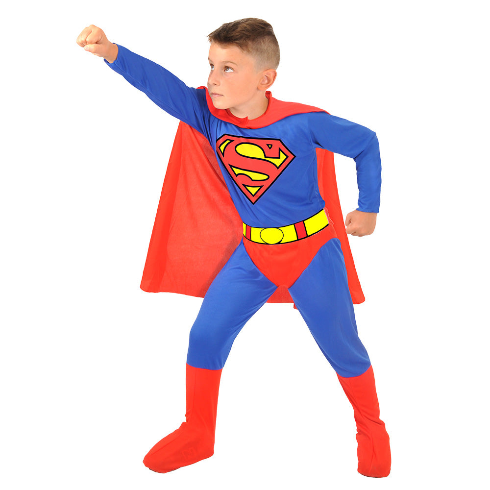 Déguisement Superman Enfant - Cape et Costume Super Héros