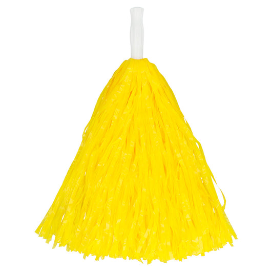 Pompon Cheerleader Jaune Fluo - Accessoire Danse et Spectacle