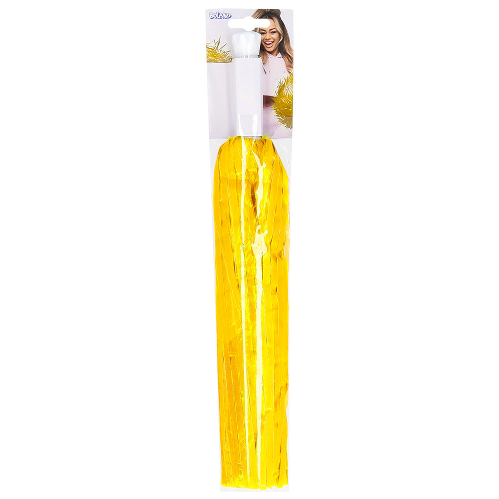 Pompon Cheerleader Jaune Fluo - Accessoire Danse et Spectacle