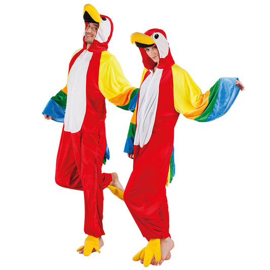 Déguisement Perroquet Adulte - Costume Intégral Coloré
