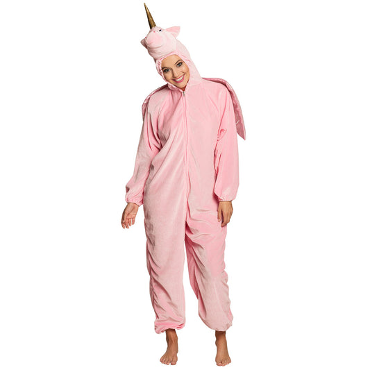 Déguisement Licorne Rose Adulte Complet avec Capuche