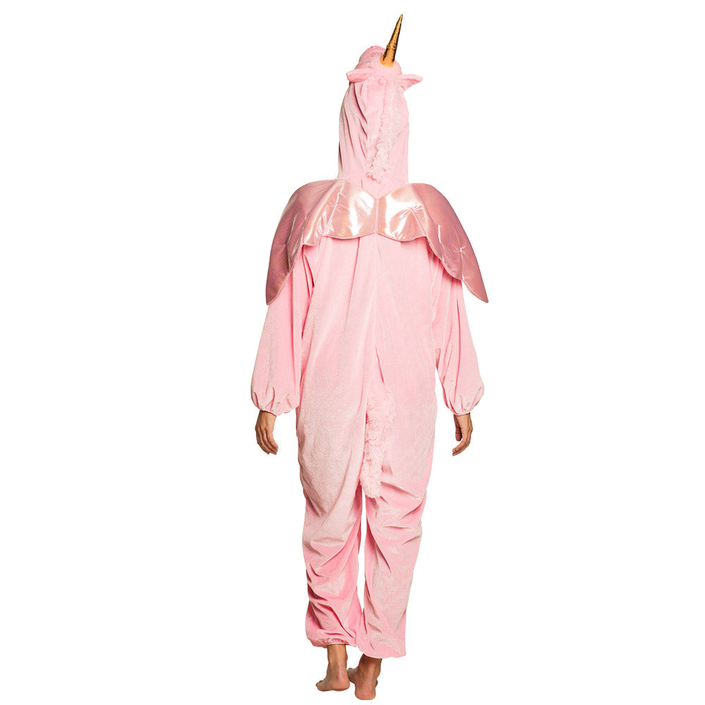 Déguisement Licorne Rose Adulte Complet avec Capuche
