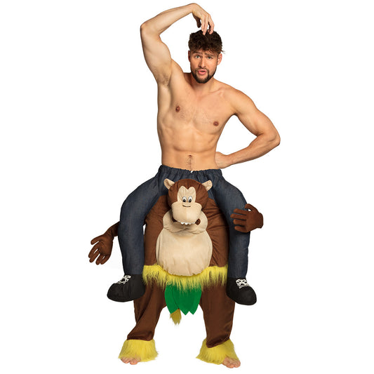 Déguisement Gorille Carrousel - Costume Singe Hilarant Adulte