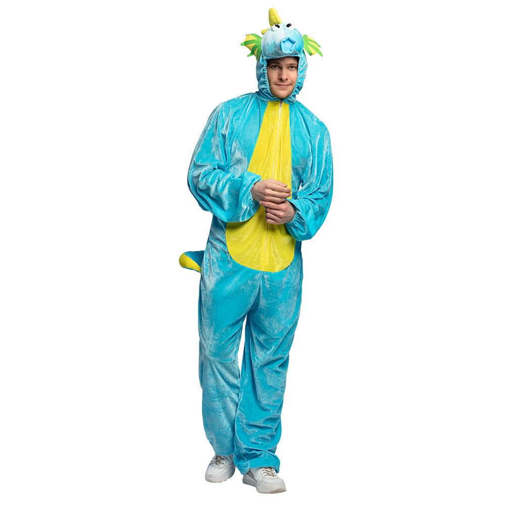 Déguisement Perroquet Bleu Adulte - Costume Complet avec Accessoires
