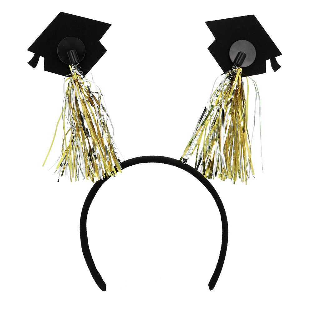 Serre-tête Tocards Graduation - Chapeaux et Tassels Dorés
