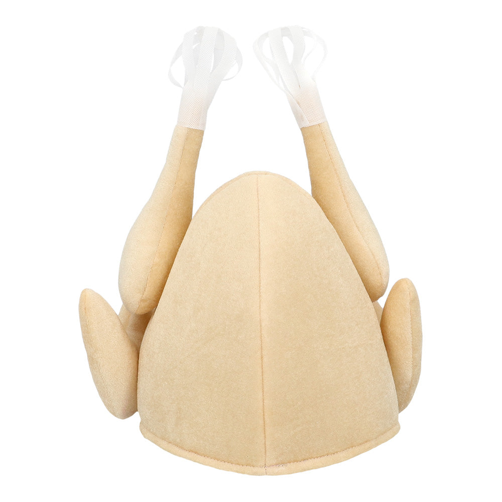 Chapeau de Poulet Géant Amusant - Déguisement Drôle 59cm