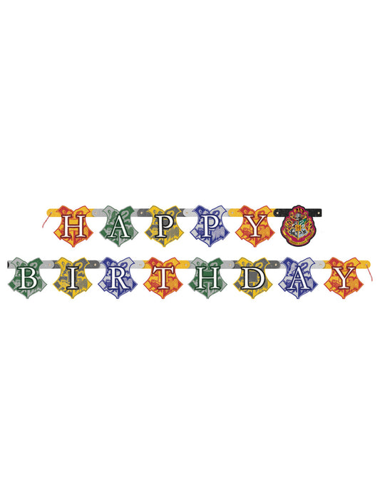 Bannière happy birthday Harry Potter 182 cm