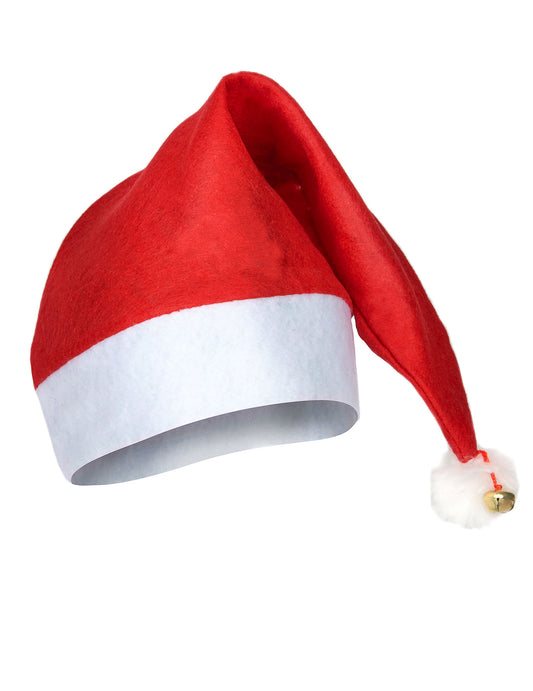 Bonnet de Noël avec grelot adulte