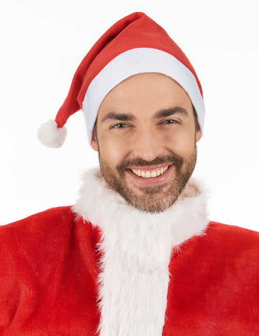 Bonnet Père Noël adulte