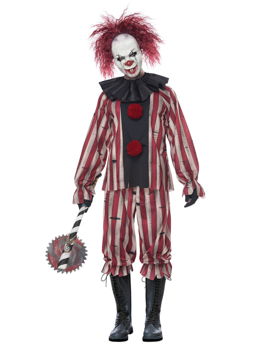 Déguisement clown démoniaque luxe adulte