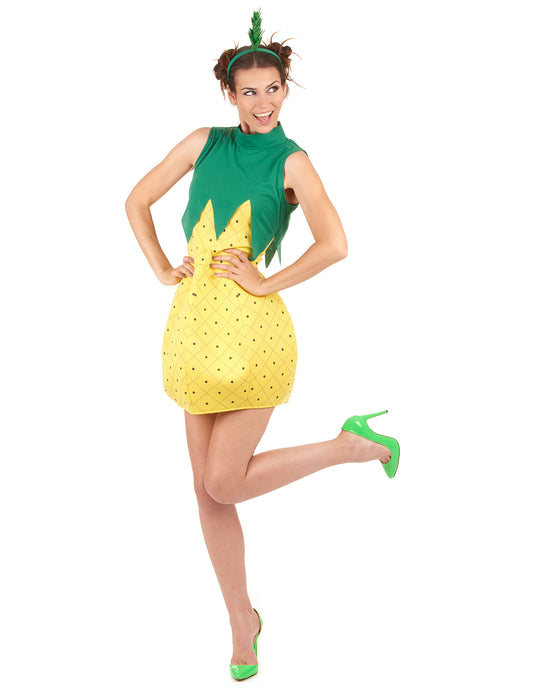 Déguisement d'ananas femme