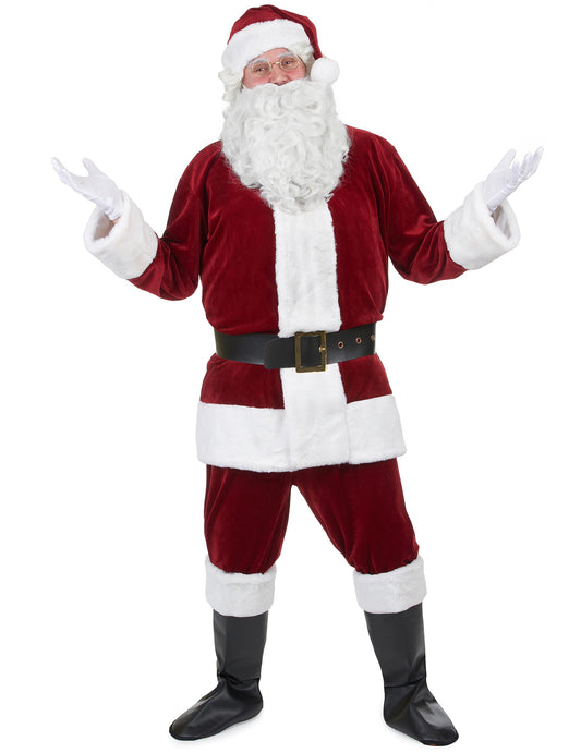 Déguisement de Père Noël Super Luxe adulte