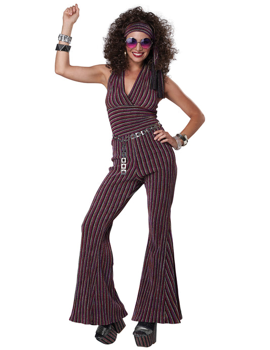 Déguisement disco dos nu femme