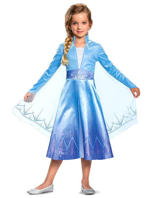 Déguisement Elsa Reine des Neiges 2 deluxe fille
