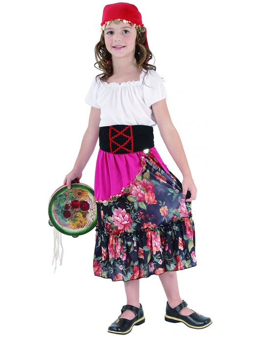 Déguisement gitane enfant