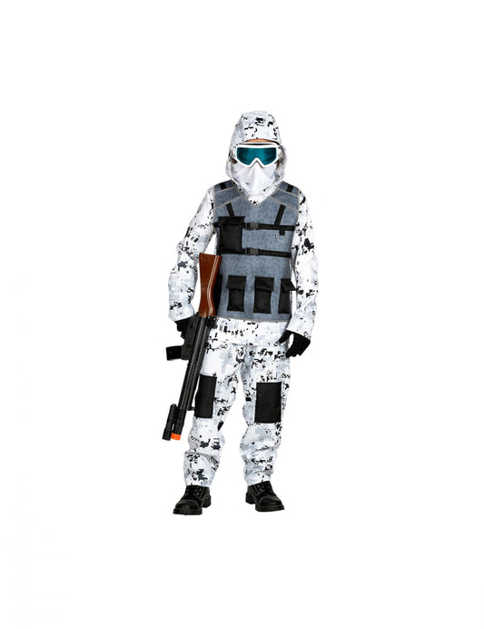 Déguisement guerrier forces spéciales garçon