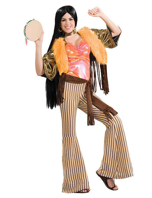 Déguisement hippie année 60-70 femme
