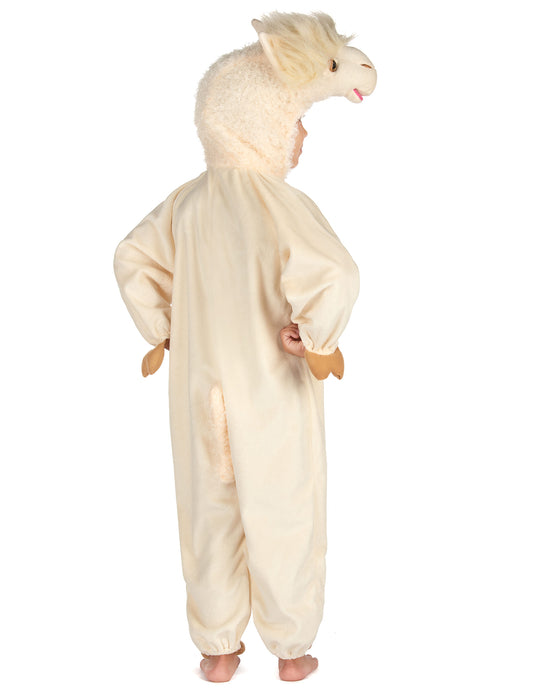 Déguisement lama peluche luxe enfant