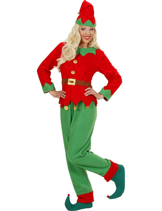 Déguisement lutin du Père Noël femme