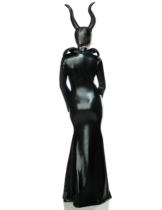 Déguisement luxe sorcière noire sexy femme