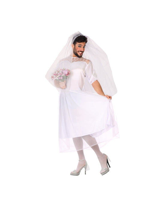 Déguisement mariée humoristique homme