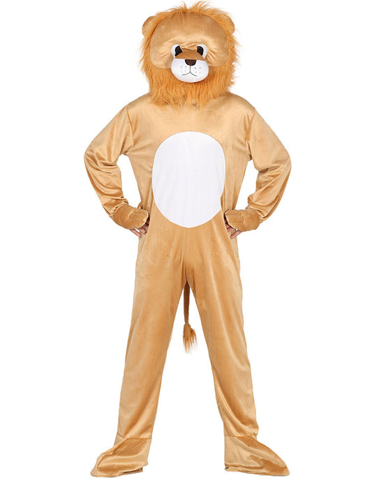 Déguisement mascotte lion adulte