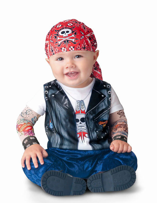 Déguisement mini motard pour bébé - luxe