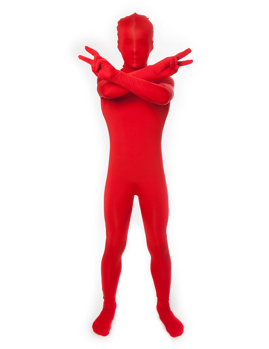 Déguisement combinaison rouge enfant Morphsuits