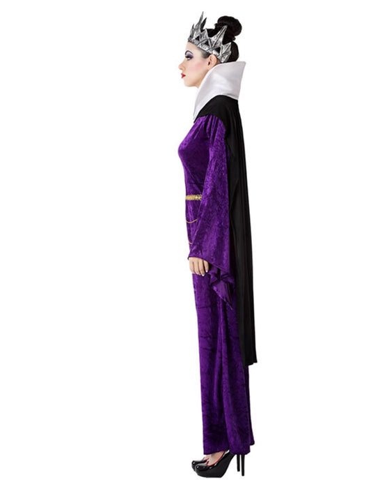 Déguisement méchante reine violette femme
