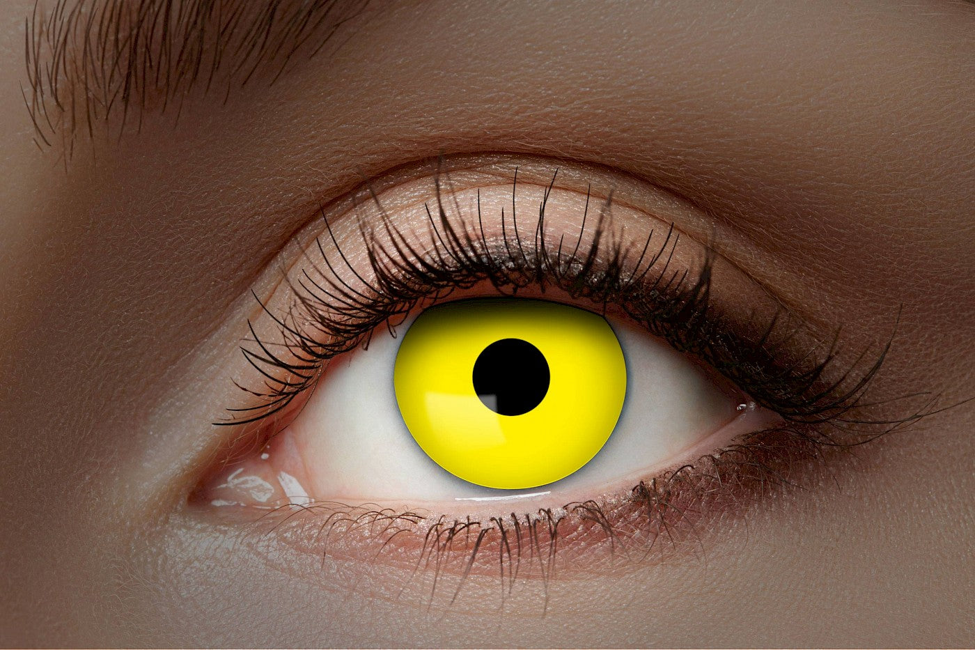 Lentilles UV jaunes