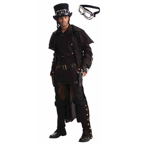 Steampunk style aviator glasses